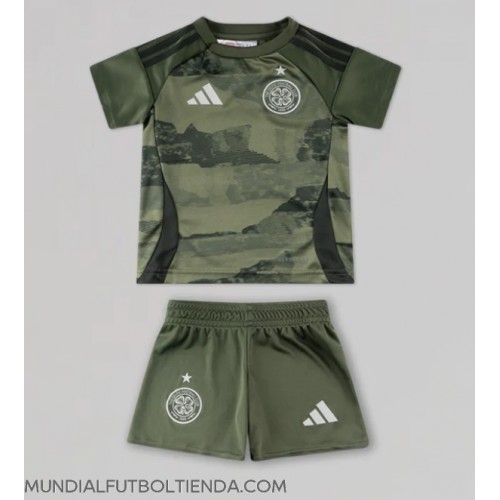 Camiseta Celtic Tercera Equipación Replica 2024-25 para niños mangas cortas (+ Pantalones cortos)